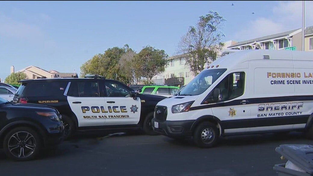 South San Francisco police shoot man they say charged at officers with knife