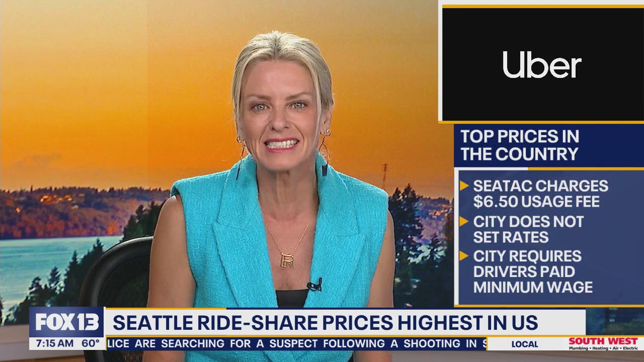 Seattle has the most expensive Uber prices in the US