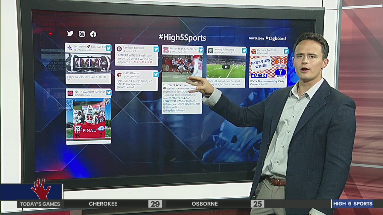 High 5 Sports wrap up - Week Nine