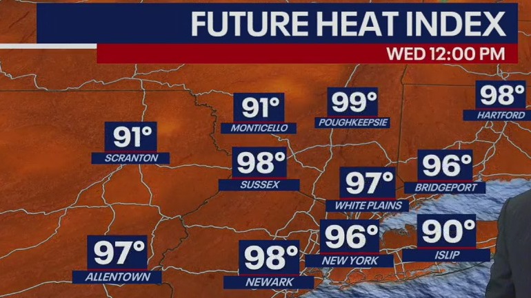 Tristate heat wave coming