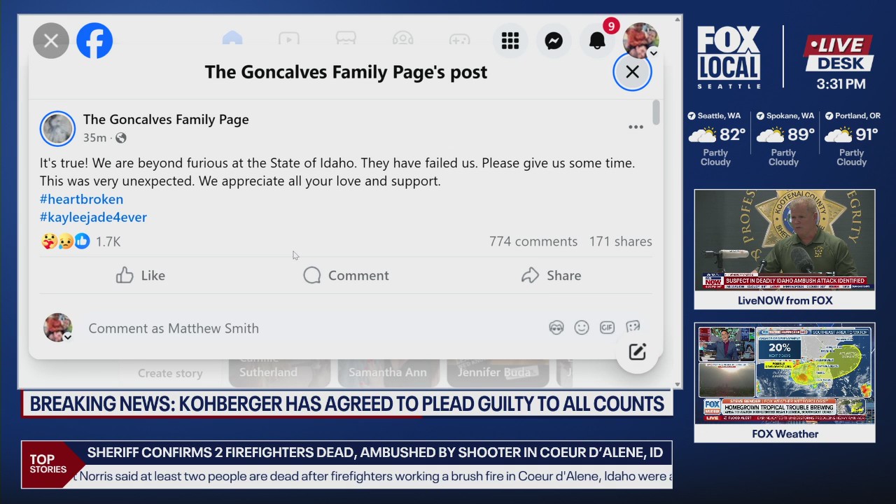 Family members confirm Bryan Kohberger guilty plea deal