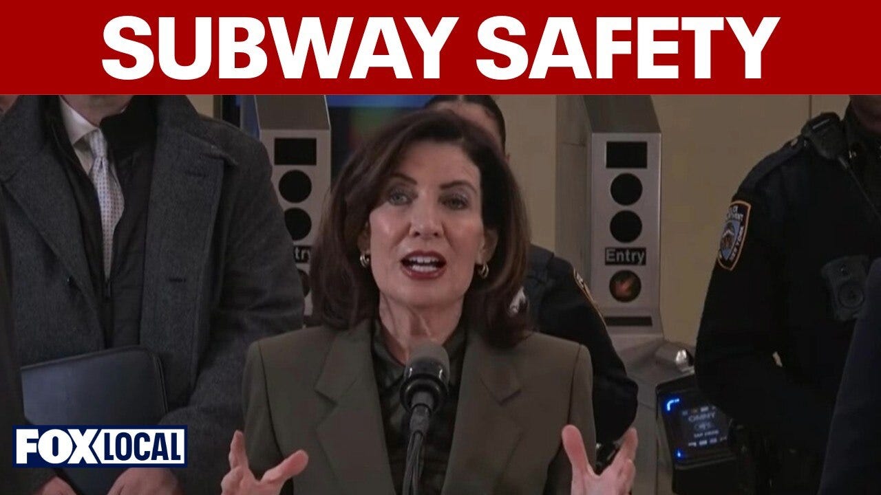 FULL: Hochul, Tisch NYC subway safety update