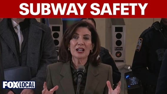 FULL: Hochul, Tisch NYC subway safety update