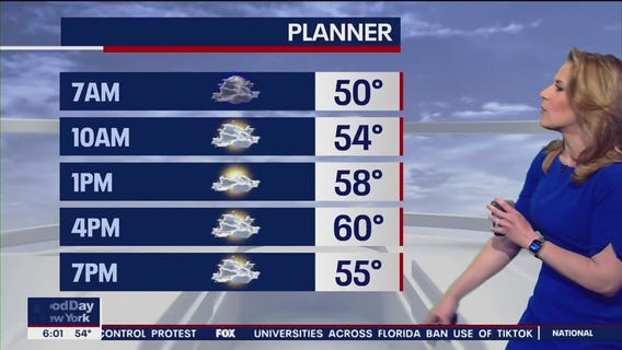 Friday weather forecast