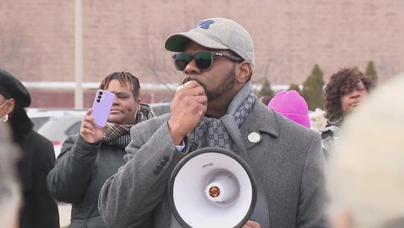 GoodBuy Target rally has shoppers protest DEI rollbacks at retail store