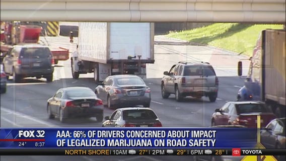 Drivers concerned about road safety once recreational marijuana is legal in Illinois