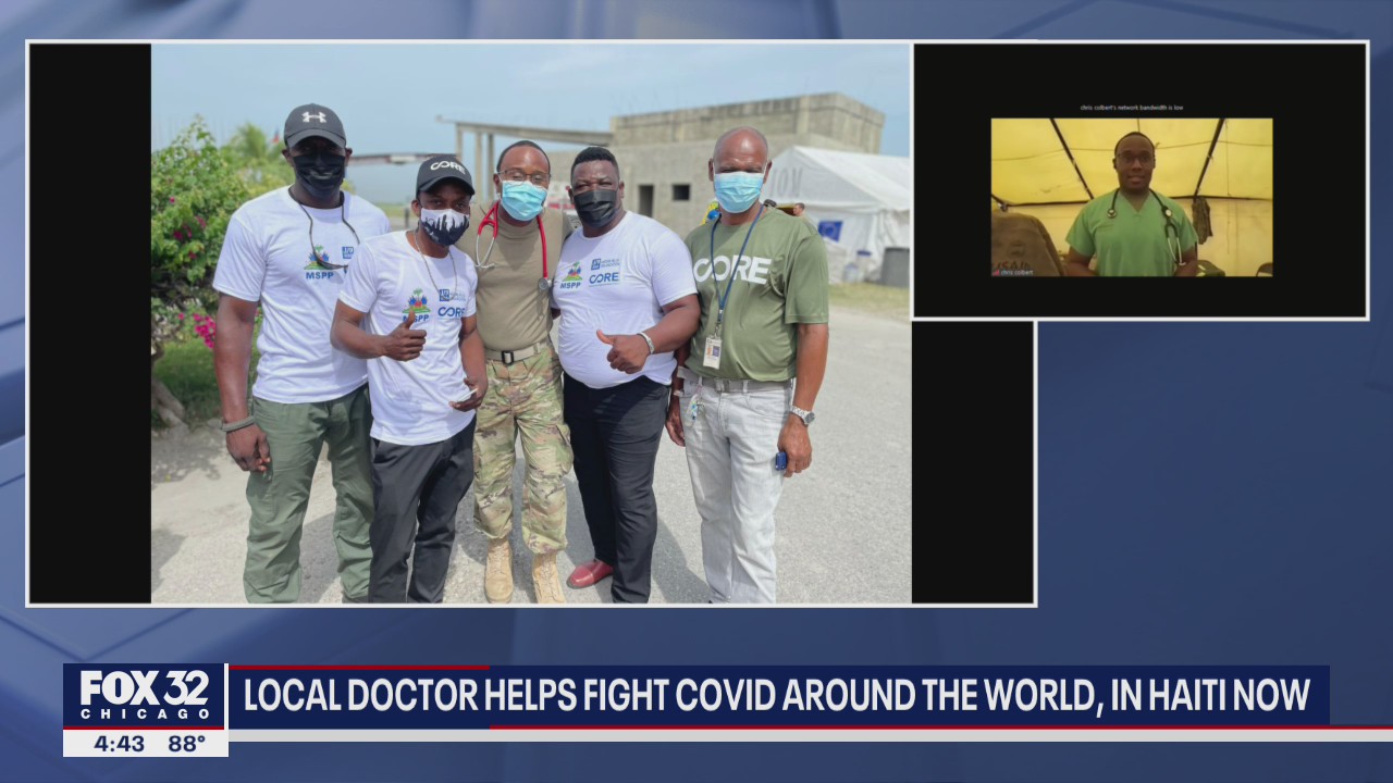 Local doctor helps fight COVID around the world