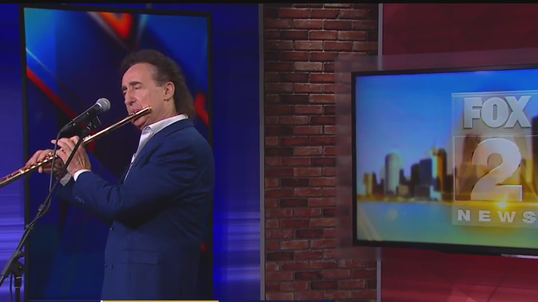 Alexander Zonjic plays the flute, discusses charity