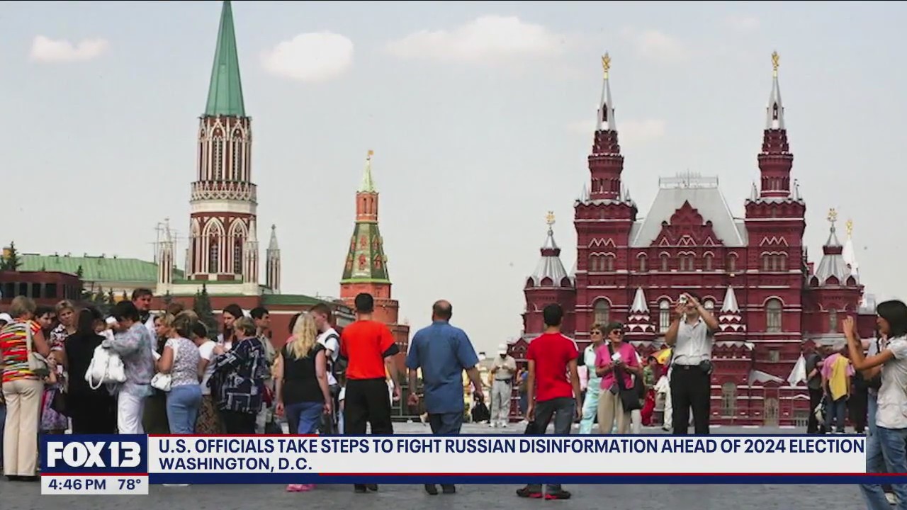 US officials fighting Russian disinformation ahead of 2024 election