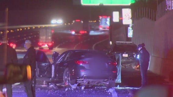 2 LAPD officers injured in Fullerton crash