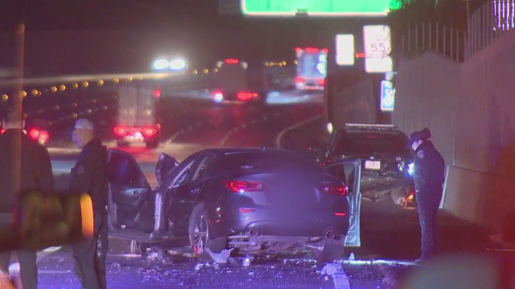 2 LAPD officers injured in Fullerton crash