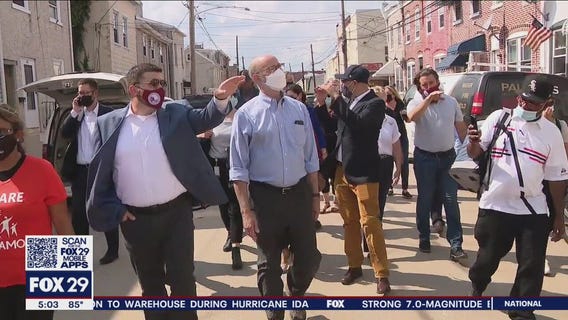Gov. Wolf tours flood damage left behind by Ida remnants