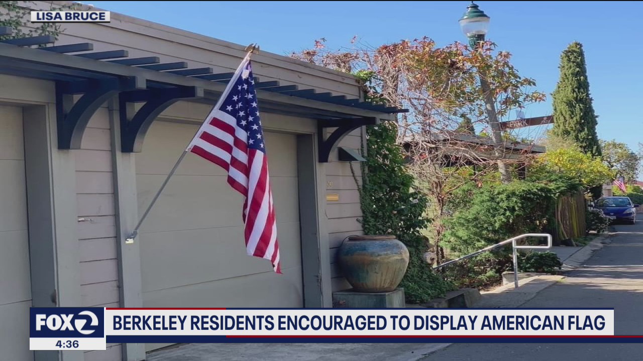 Berkeley Mayor urges residents to display the American flag