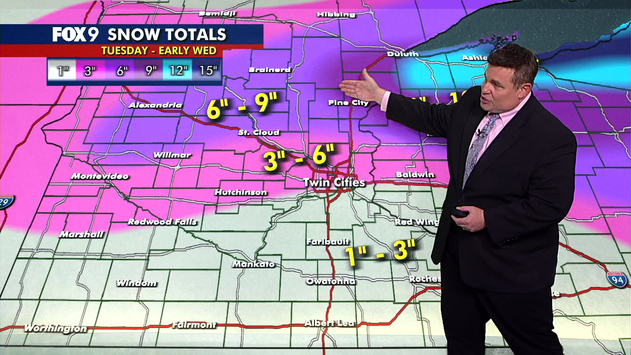Minnesota snow: How much did we get?