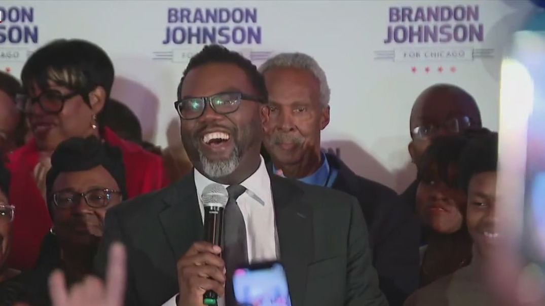 'I am so freakin' proud': Brandon Johnson advances to runoff, will run against Paul Vallas