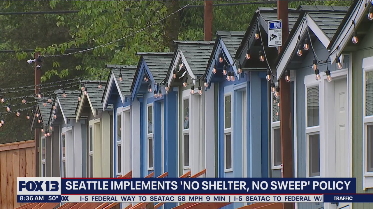 Seattle implements 'No Shelter, No Sweep' policy