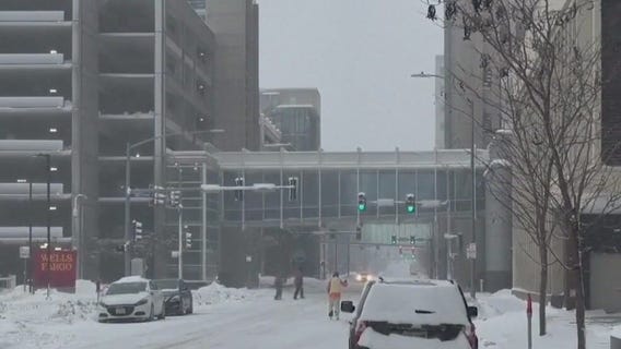 Winter storm impacting Iowa caucuses