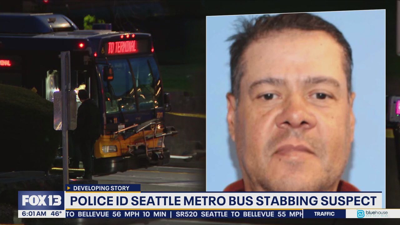 Suspect in Seattle Metro bus stabbing identified