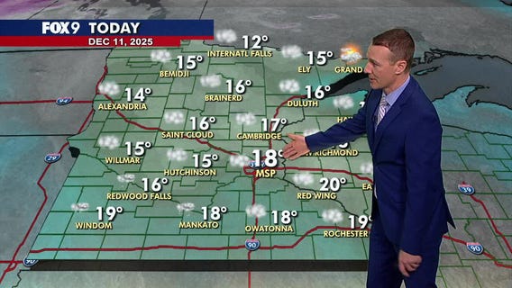 MN weather: Staying overcast with light flakes Thursday