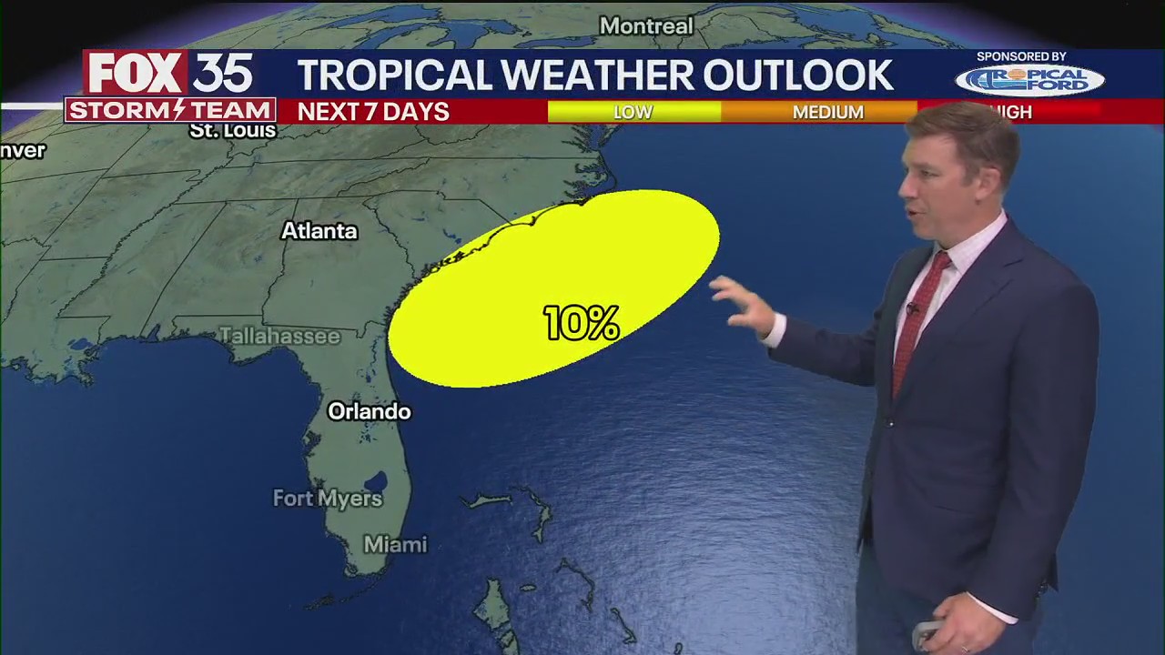 NHC tracking disturbance off Florida coast