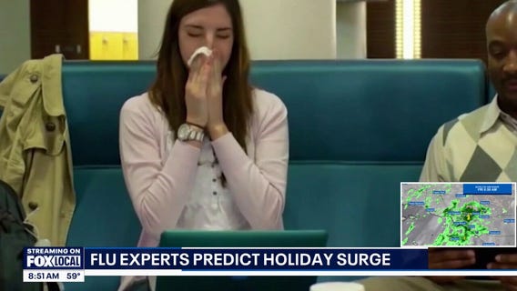 Flu experts predict holiday surge
