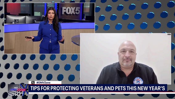 Tips for protecting pets and veterans on New Year's Eve