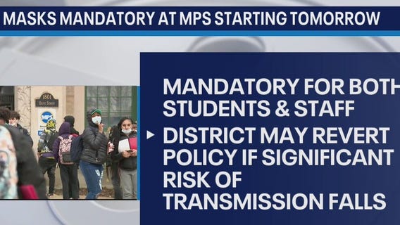 MPS mask mandate returns