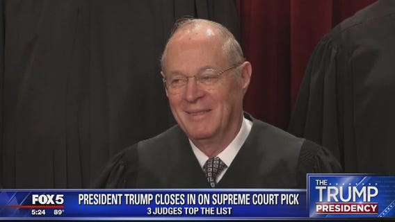 Trump closes in on Supreme Court pick; 3 judges top list