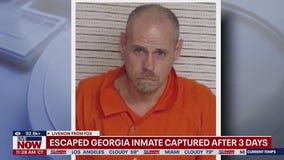 Escaped Georgia inmate captured