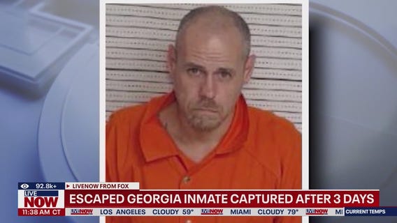 Escaped Georgia inmate captured