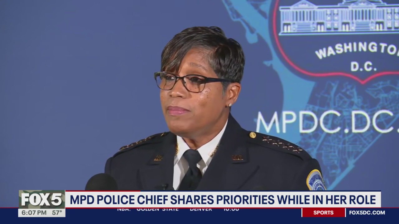 DC police chief shares priorities after historic confirmation | FOX 5 DC