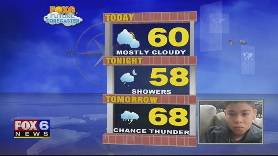 Future Forecaster Flashback: 10-year-old Sam helps with the weather