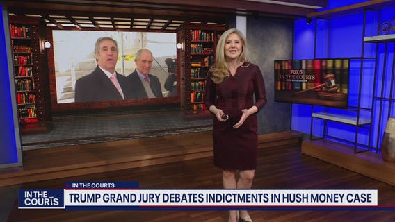 Trump grand jury debates indictments in hush money case