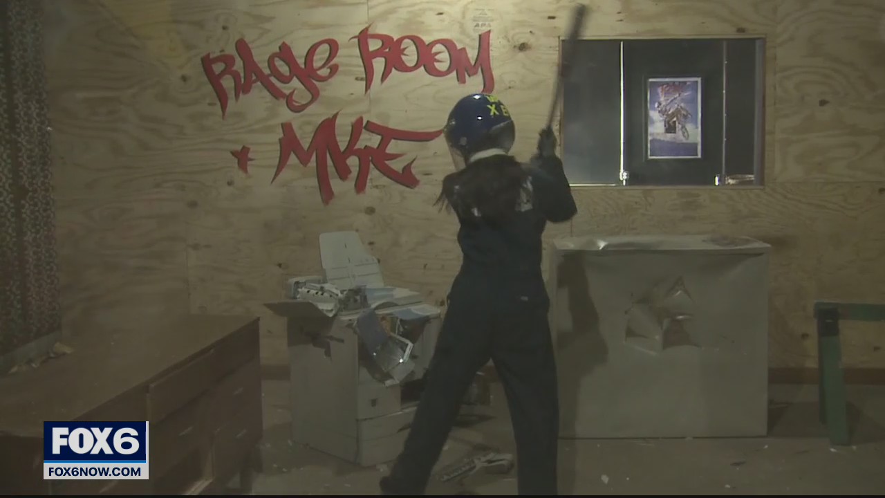 Smash away the stress of 2020 at Rage Room MKE