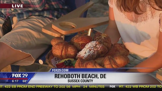 Town Takeover: Bob grabs some baked goods in Rehoboth Beach
