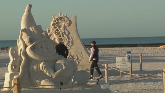 Treasure Island sand sculpting festival