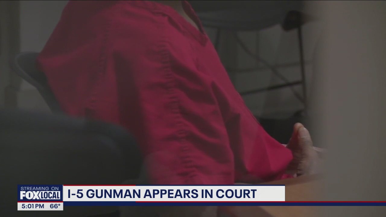 I-5 mass shooting suspect appears in court | FOX 13 Seattle