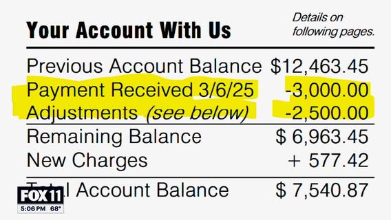 Van Nuys man shocked with $13,000 utility bill