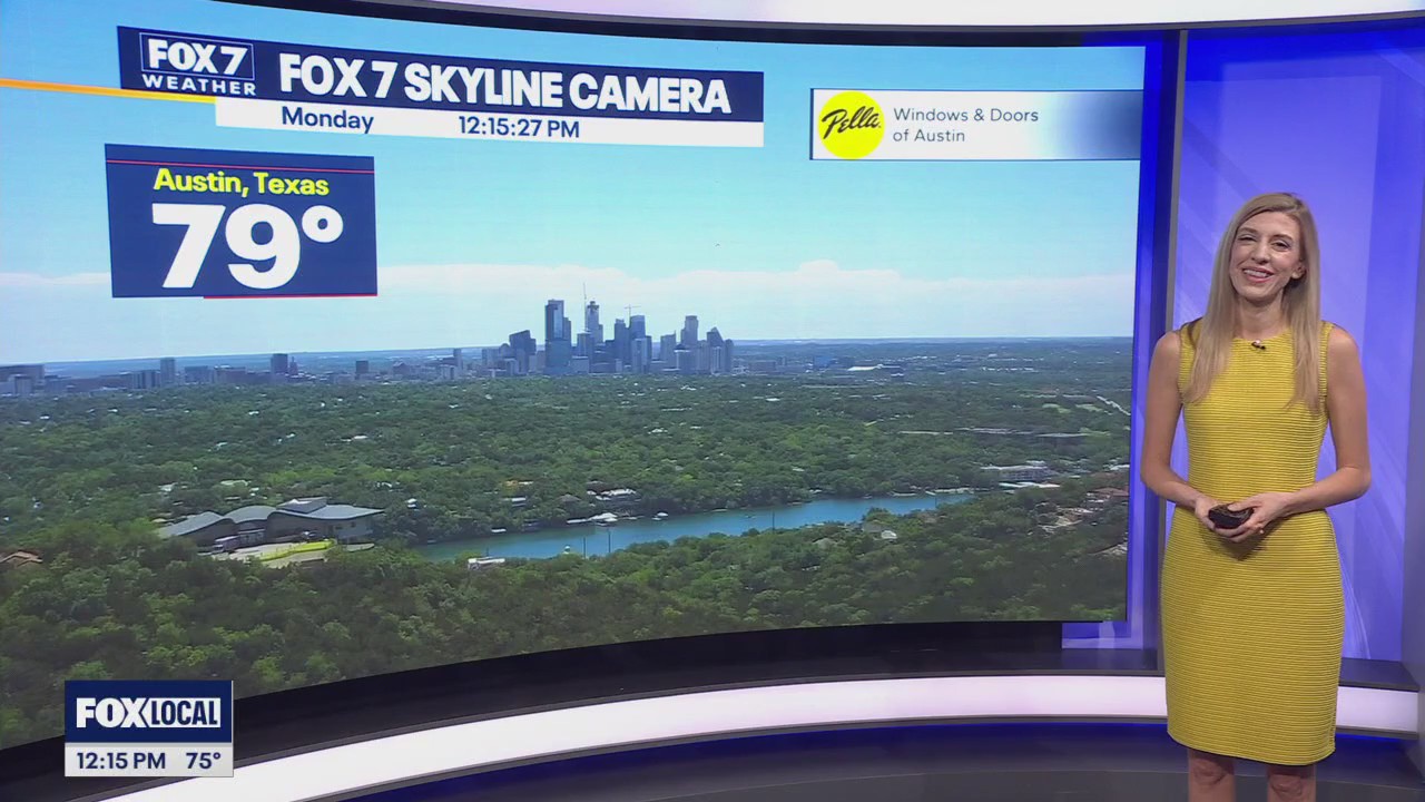 Austin weather: Cooler and drier start to the week