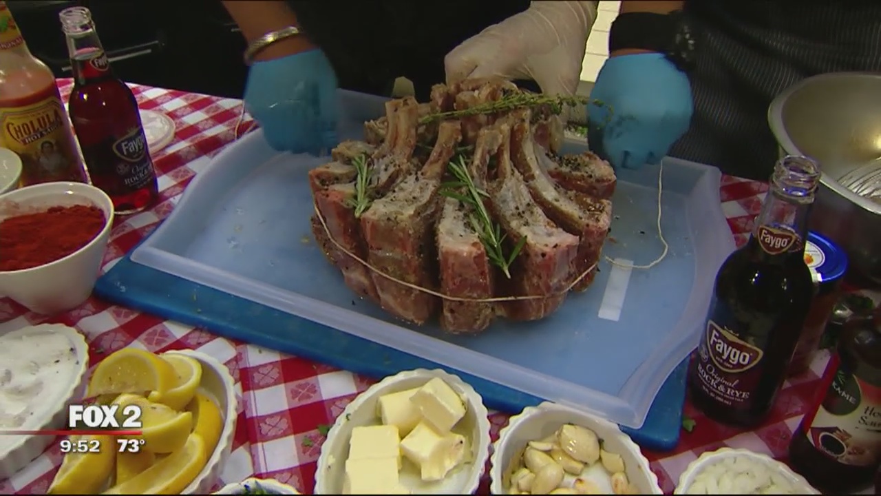 Chef Bobby's BBQ Pork Crown Roast