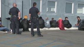 Police response for movie shoot