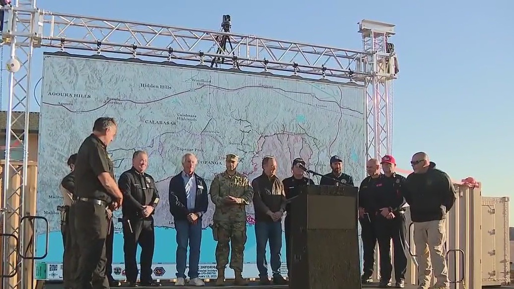 Palisades Fire Monday evening update