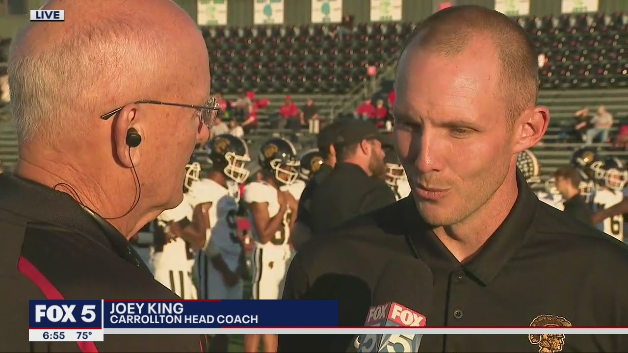 Game of the Week - Carrollton football head coach