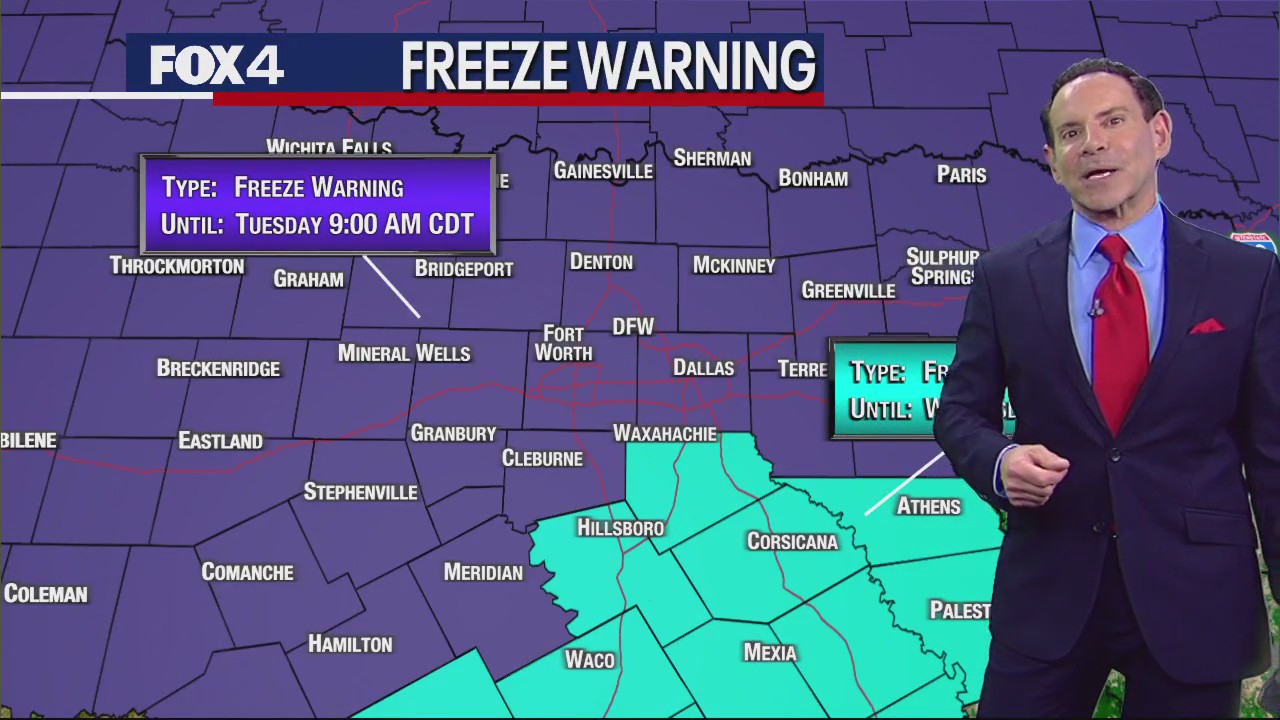 Dallas Weather: Oct. 30 morning forecast