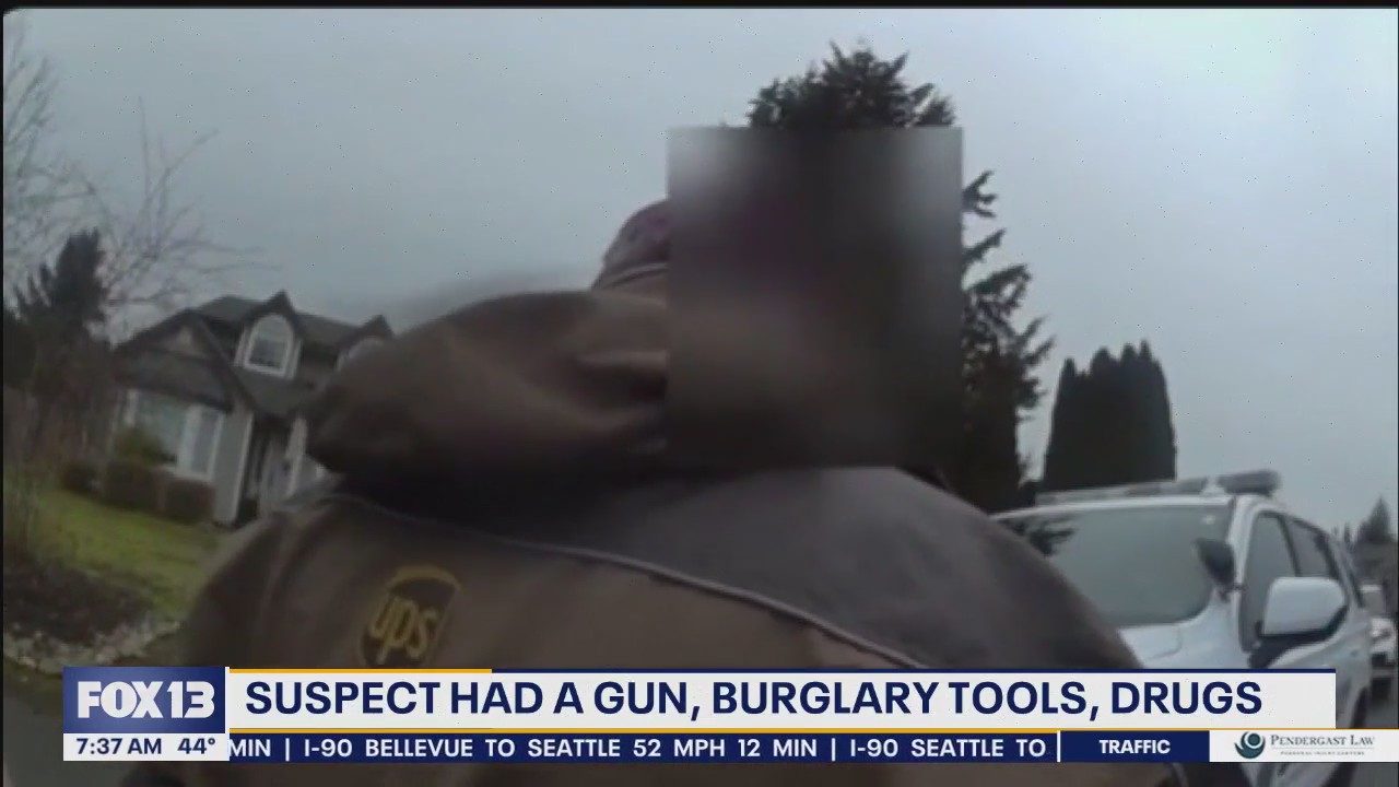Suspect disguised as UPS driver arrested in WA
