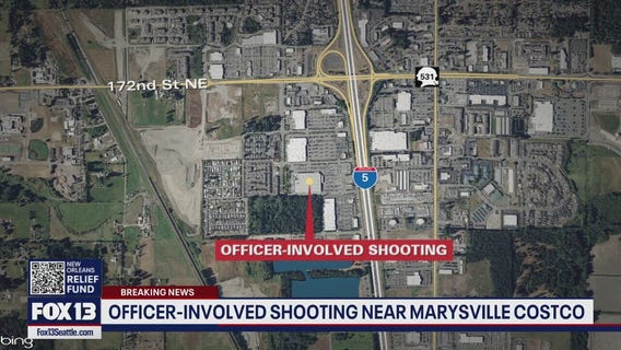 Marysville police involved in shooting near Costco