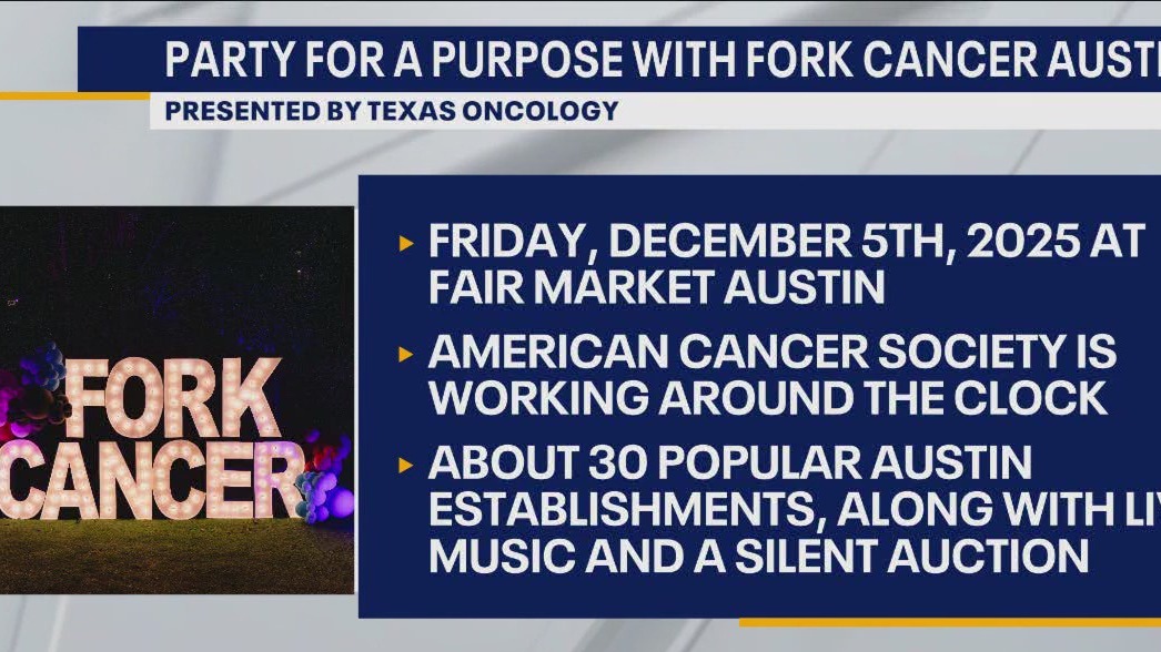 Party for a purpose with Fork Cancer Austin