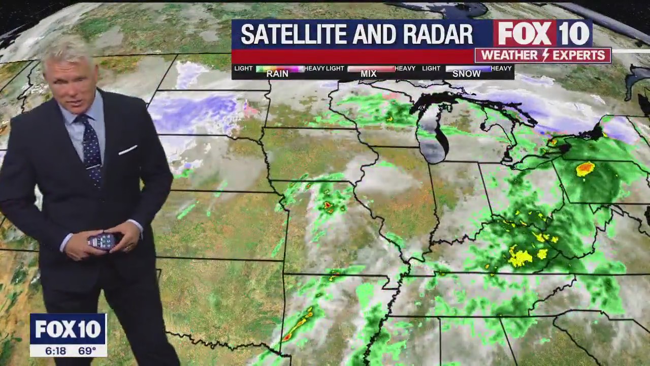 6PM Weather Forecast - 3/31/2023