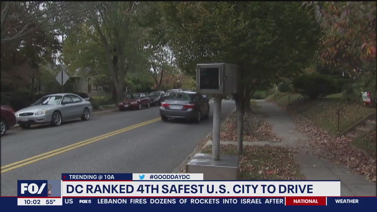 DC ranked 4th safest U.S. city to drive | FOX 5 DC
