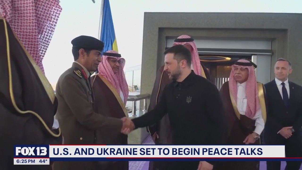 US, Ukraine set to begin peace talks